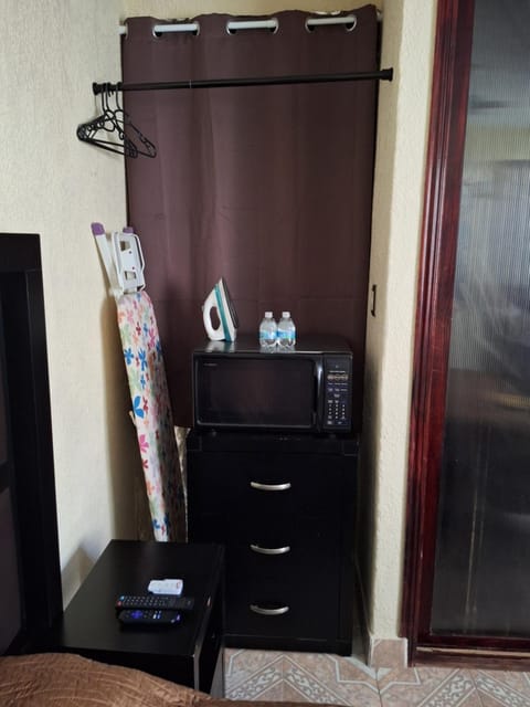 Kitchen or kitchenette, wardrobe
