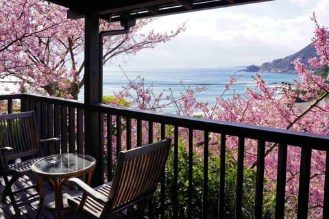 Spring, Day, Natural landscape, View (from property/room), Balcony/Terrace, Sea view