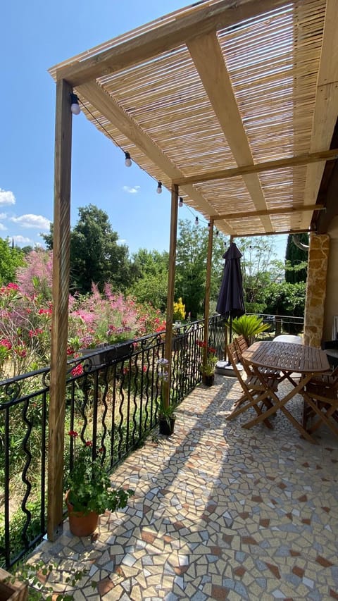 Patio, Spring, Day, Garden, View (from property/room), Balcony/Terrace, Garden view