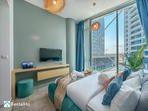 Amazing New Design Flat with Rooftop Pool in Dubai Marina 5 pax Apartment in Dubai