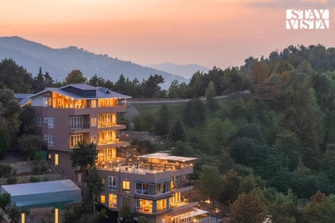 Property building, Natural landscape, Mountain view