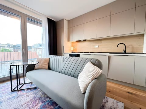 Seating area, kitchen