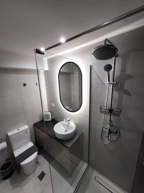 Shower, Toilet, Bathroom, towels