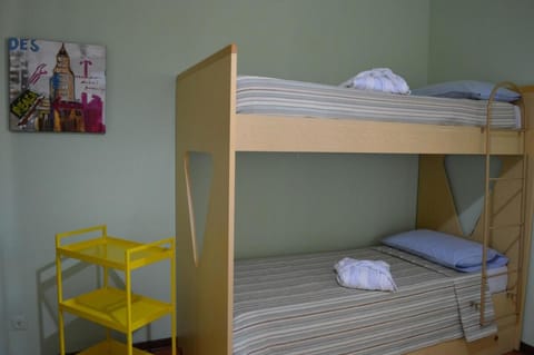 Photo of the whole room, bunk bed