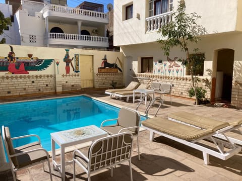 Patio, Balcony/Terrace, Pool view, Swimming pool, sunbed