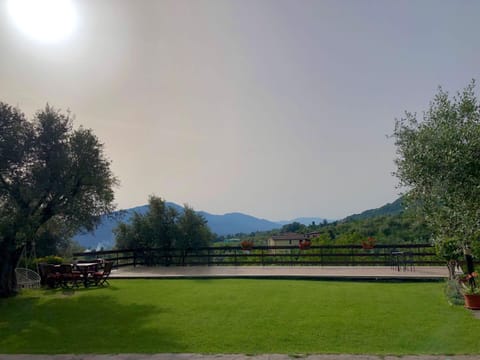 Natural landscape, Garden, Mountain view