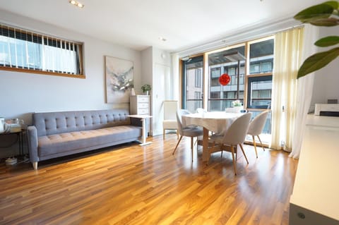 Living room, Seating area, Dining area