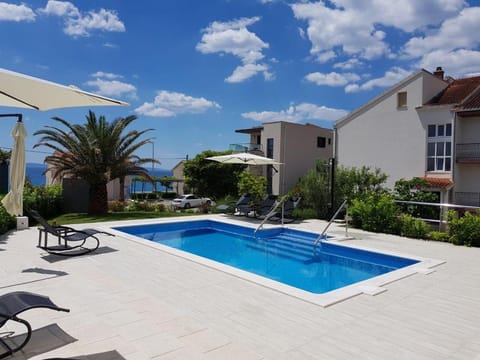 Pool view, Sea view, Swimming pool