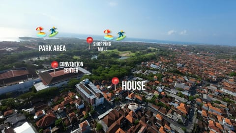 4BR home in the heart of Nusa Dua, walk to beach House in Kuta Selatan