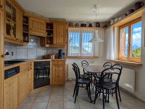 Kitchen or kitchenette, Dining area, dishwasher, oven, stove