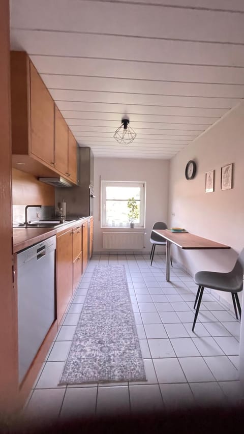 Kitchen or kitchenette, oven, stove