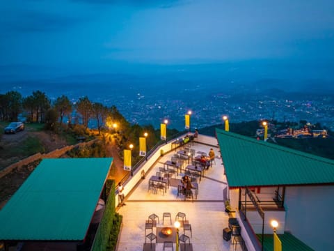 Property building, Restaurant/places to eat, Night, Natural landscape