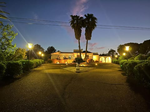 Night, Natural landscape, Garden