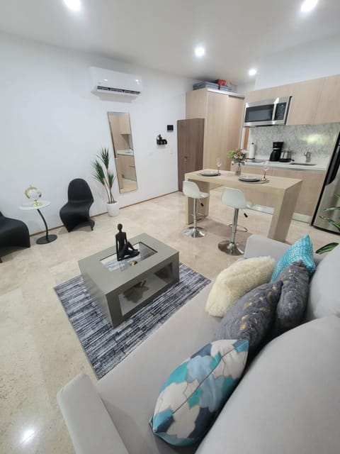 Living room, Seating area, air conditioner