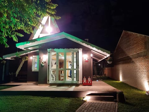 Night, Garden, Garden view