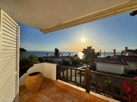 Natural landscape, Balcony/Terrace, Sea view, Sunset