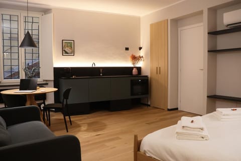 Kitchen or kitchenette, Living room, Photo of the whole room, towels