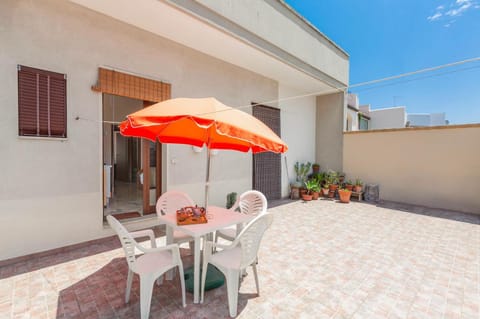 Property building, Patio