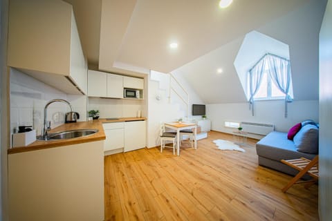 Kitchen or kitchenette, Living room, Seating area, Dining area, Family, heating, stove