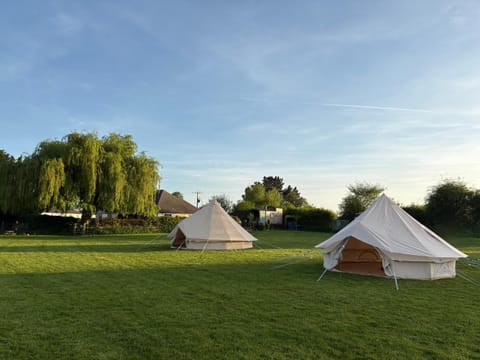 5 Metre 'UNFURNISED' Bell Tent Campground/ 
RV Resort in Wales