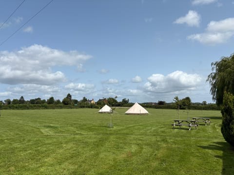 5 Metre 'UNFURNISED' Bell Tent Campground/ 
RV Resort in Wales