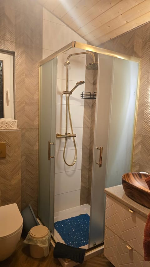 Ogrzewane "Domki na zielonej łące" -styl boho Apartment in Leba