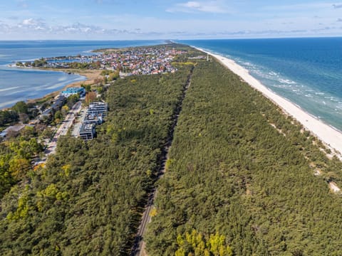 Property building, Spring, Natural landscape, Bird's eye view, Beach, City view, Sea view