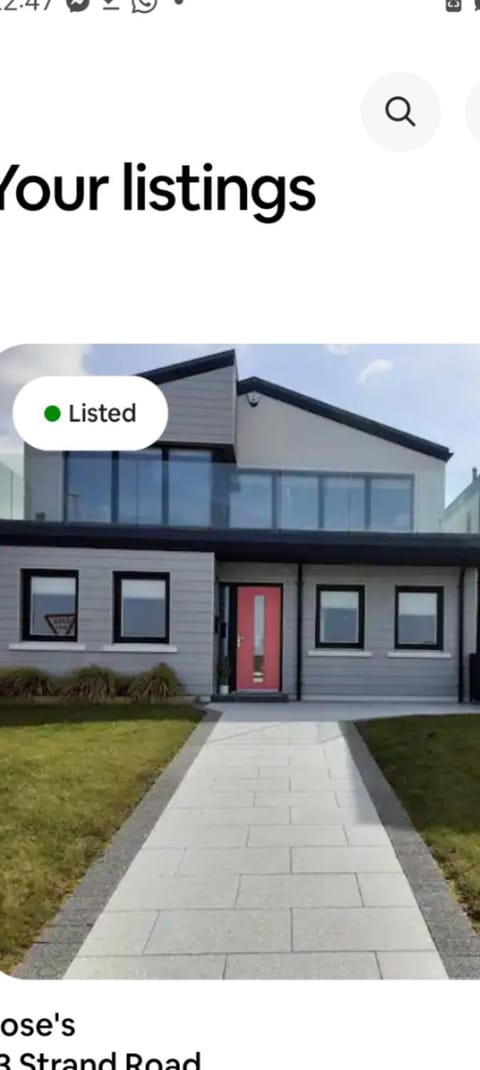 Rose's Strand Road House in Portstewart