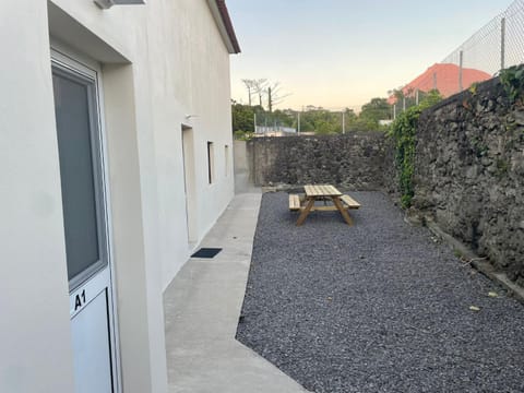 Patio, Off site, Natural landscape, Mountain view, Inner courtyard view