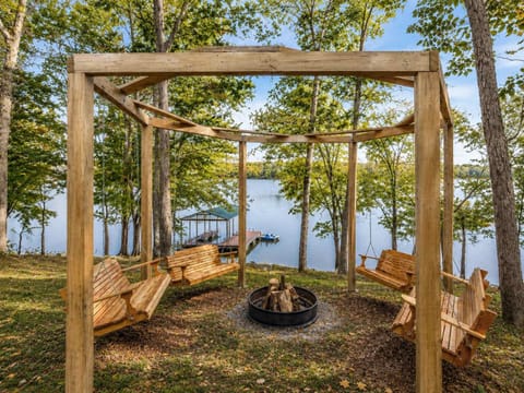 Day, Natural landscape, Garden, Garden view, Lake view