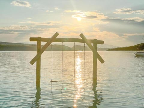 Natural landscape, Sea view, Sunset