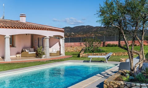 Property building, Living room, Swimming pool