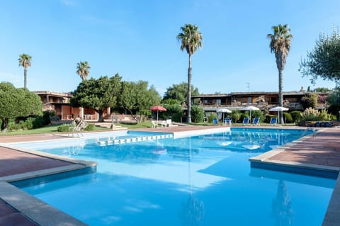 Property building, Living room, Swimming pool