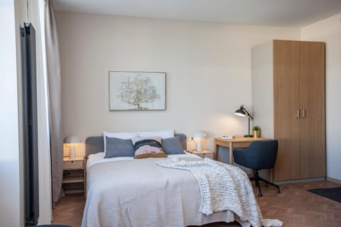 Bed, Bedroom, wardrobe