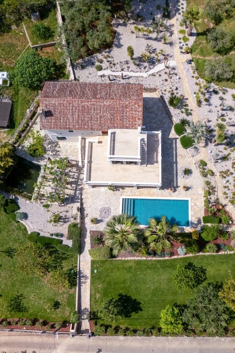 Natural landscape, Bird's eye view, Swimming pool