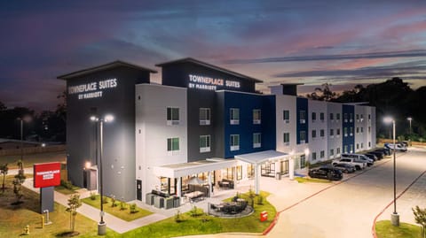 Property building, Night, Street view, Location, Parking