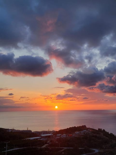 Sea view, Sunset