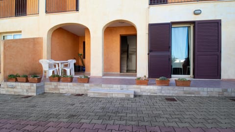 Property building, Patio