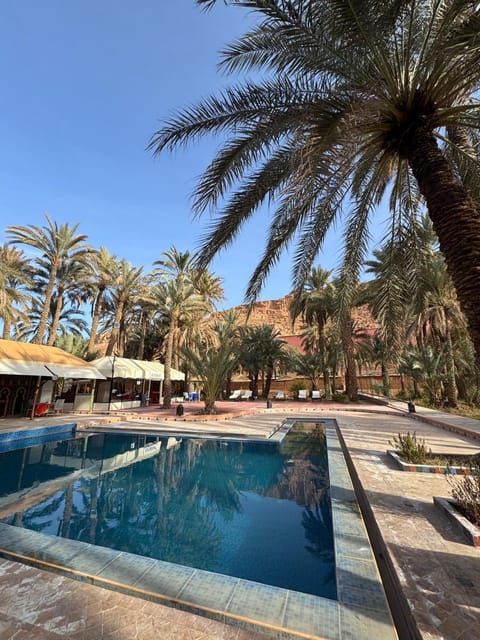 Restaurant/places to eat, Garden, Pool view, Swimming pool