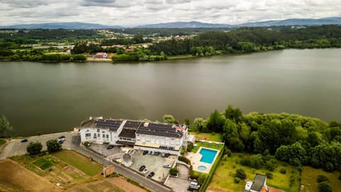Property building, Natural landscape, Lake view