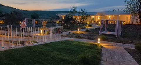 Property building, Natural landscape, Garden, Garden view