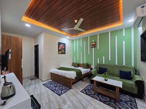 TV and multimedia, Living room, Photo of the whole room, Seating area, Bedroom, air conditioner