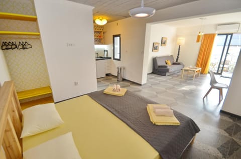 Living room, Bedroom