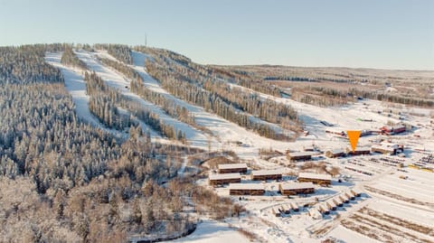 Natural landscape, Bird's eye view, Winter, Mountain view