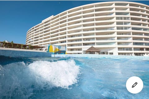Property building, Aqua park, Pool view, Swimming pool