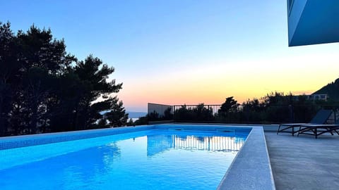 Modern Villa Dado with Heated Pool & Sea View in Makarska Villa in Makarska