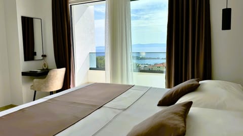 Modern Villa Ina with Heated Pool & Sea View in Makarska Villa in Makarska