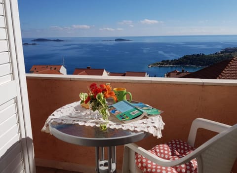 View (from property/room), Balcony/Terrace, Sea view