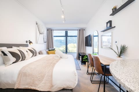 Bed, TV and multimedia
