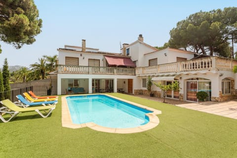 Property building, Living room, Swimming pool